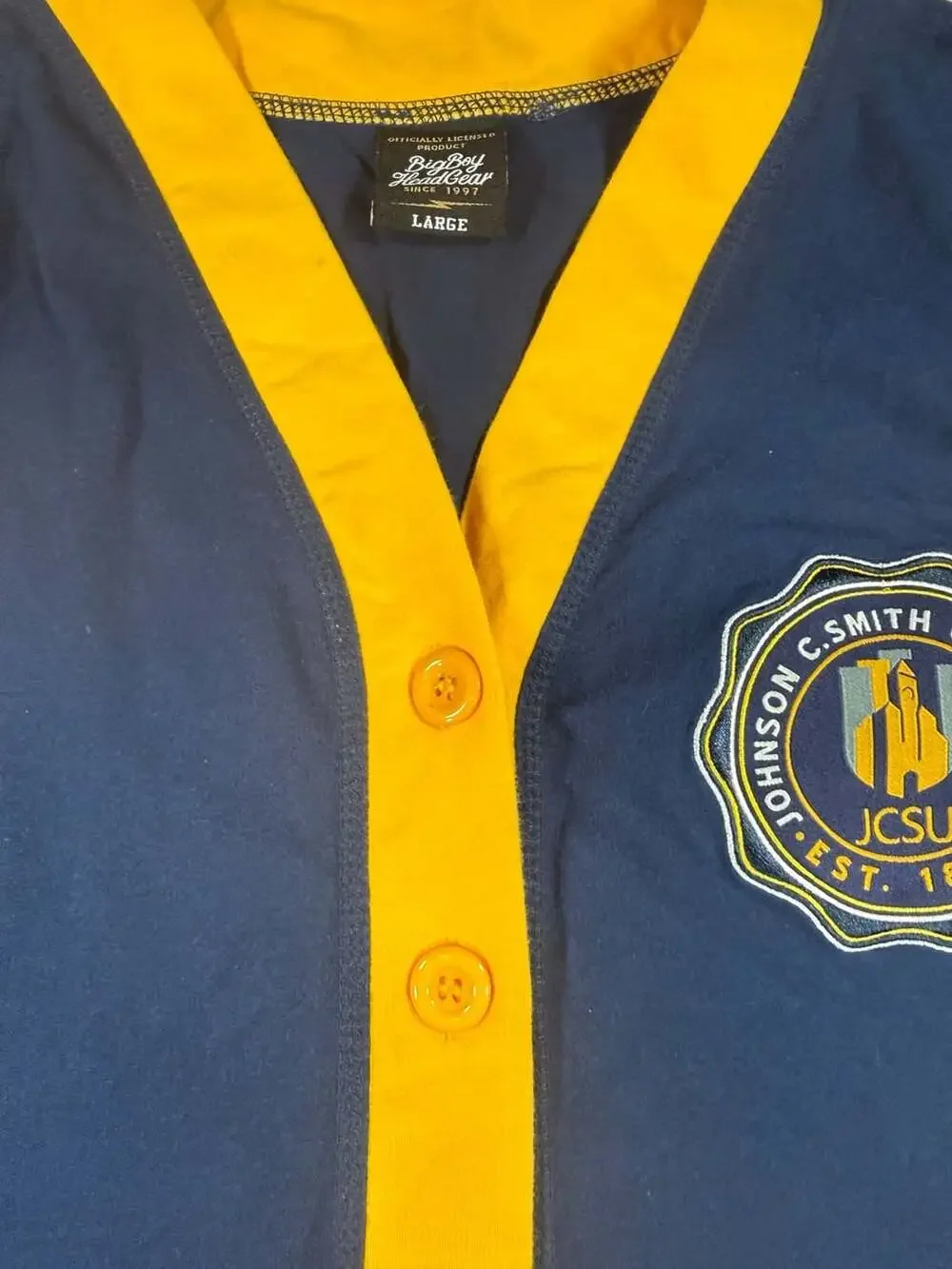 Big Boy Headgear Johnson C. Smith University Lightweight Cardigan